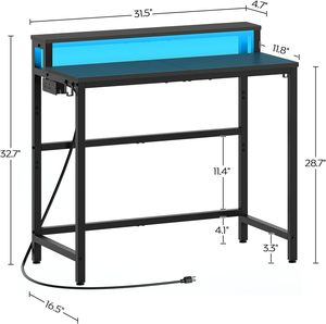 2025 Hot động cơ tốt nhất hiện Đại Nội thất văn phòng nâng máy tính điện đứng lên bàn máy tính RGB ánh sáng chơi game Bàn - Product Image 2