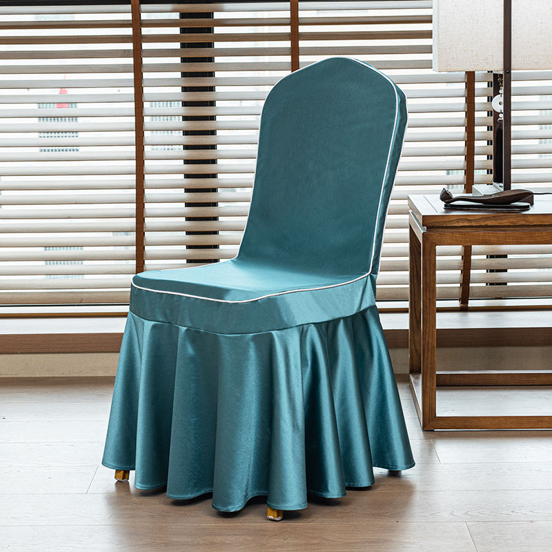 Bleu azur (robe de soleil) satin exquis