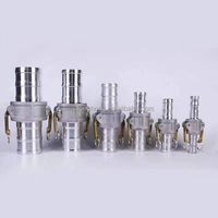 Adaptateur réducteur de raccords de tuyauterie à came et rainure en aluminium, 3 pouces, à raccord rapide Camlock, types A, B, C, D, filetage NPT BSP, direct usine