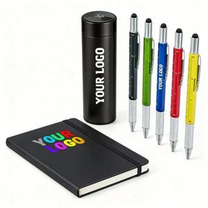 Multiherramienta 6 en 1 con Regla, Destornillador, Bolígrafo Multifuncional de Metal, Gadget Genial para Hombres, Esposos, Padres - Product Image 1