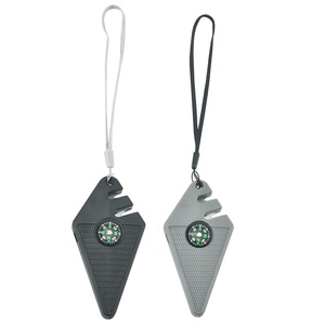 Mini-<span class=keywords><strong>aiguiseur</strong></span> multifonctionnel d'extérieur, boussole, outil d'aiguisage, <span class=keywords><strong>aiguiseur</strong></span> de diamant portable pour hameçons de pêche - Product Image 1