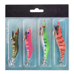 Señuelo de pesca marítima tipo jig para calamar, luminoso, de ABS, cebo duro, señuelos de natación, para Zander, Lubina, Lucio, Bacalao, Pescada, Caballa, Cabujón, Calamar - Product Image 1
