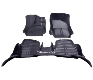 Alfombrillas de Coche de Cuero 5D Hechas a Medida para VW <span class=keywords><strong>Volkswagen</strong></span> Beetle <span class=keywords><strong>Polo</strong></span> Golf, Impermeables, Bonitas, Rosas y Moradas - Product Image 6