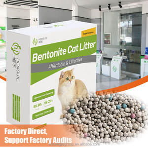 Fabrieksdirecte verkoop, bolvormige, zeer absorberende, stofarme, milieuvriendelijke Dalian bentoniet kattenbakvulling - Product Image 5