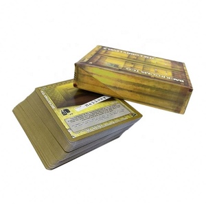 Cartes de <span class=keywords><strong>jeu</strong></span> TCG personnalisées imprimées avec un design de logo personnalisable et un emballage en papier - Product Image 3