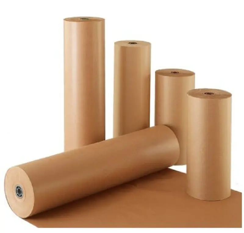 Produits spécialisés de papeterie d'emballage alimentaire en papier brun recyclé de haute qualité