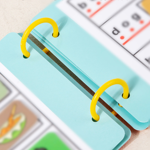 Lumières éducation précoce dessin animé autocollant livre calme occupé pastable jouet éducatif pour enfants livres d'images - Product Image 5