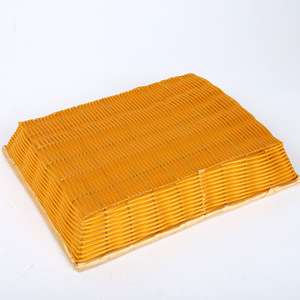 Panier à pain en plastique tressé 30x20x7cm, panier de présentation durable pour fruits et légumes, pour supermarchés et hôtels - Product Image 3