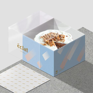 Boîte à gâteau rectangulaire en carton pour mariage oriental <span class=keywords><strong>turc</strong></span>, boîtes à gâteaux d'emballage, design de gâteaux, pâtisserie alimentaire - Product Image 5