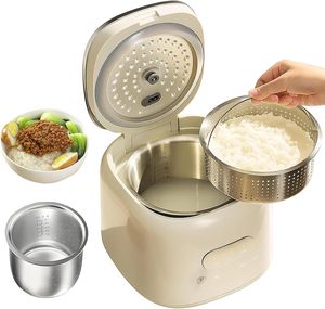 <b>Multi</b>-<b>functional</b> Electric Digital Smart Rice <b>Cooker</b> 4.1-5L with Measuring Cup Square Design Aluminum Alloy - Product Image 1