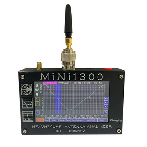 Analyseur d'antenne vectorielle portable Mini1300 Kits d'étalonnage SMA 0.1 à 1300MHz <span class=keywords><strong>VNA</strong></span> pour instruments d'analyse de bandes HF VHF UHF - Product Image 4