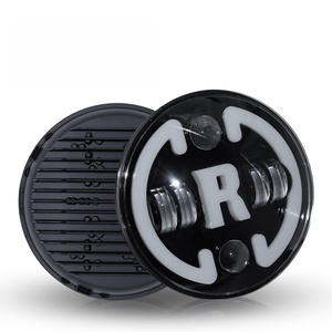 Faro LED de 7 Pulgadas, 12V, 65W, 6500 Lúmenes, Doble Color, Ojos de Ángel, Impermeable, Universal para Motocicleta Wrangler DOT - Product Image 1