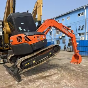 Machine de construction japonaise originale Hitachi Zaxis 55 d'occasion Japon 5.5 tonnes Mini pelleteuse Hitachi Zx55usr d'occasion à vendre - Product Image 3