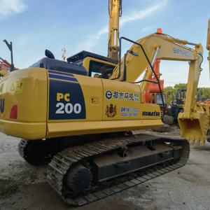Excavadora Komatsu PC200-8 de Segunda Mano con Sistema Hidráulico Robusto, Componentes Principales, Peso Operativo de 20 Toneladas, Potencia de 113 kW - Product Image 4