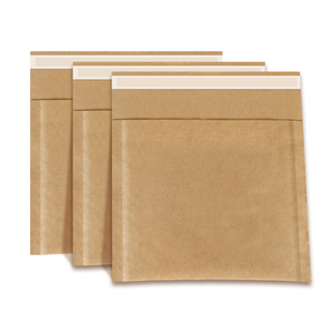 Échantillons d'exposition enveloppes en poly en papier nid d'abeille Kraft pour l'expédition et l'emballage d'enveloppes postales rembourrées réutilisables - Product Image 5