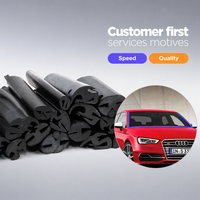 Bande d'étanchéité en caoutchouc pour pare-brise automobile Hengcheng UL REACH EPDM, réduction du bruit, OEM personnalisé