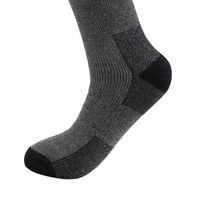 Chaussettes de randonnée thermiques en laine mérinos-Chaussettes rembourrées pour la marche et le trekking en plein air