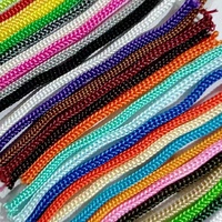 Cordon en polypropylène coloré de 5 mm, finition naturelle, haute ténacité, écologique, pour sacs, vêtements, chaussures, textiles de maison