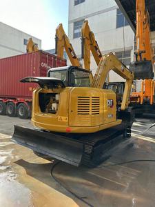 Nueva llegada: Excavadora retroexcavadora de orugas usada, modelos CATT 307E2 308E2, pocas horas, motor original, buen precio, bomba de engranajes, PLC 2021 6.9 - Product Image 4