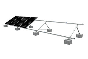 CHIKO Système de montage de panneau solaire réglable en CK-ATT-BL pour toits plats Crochet de toit anodisé pour application de carrelage Garantie de 10 ans - Product Image 3