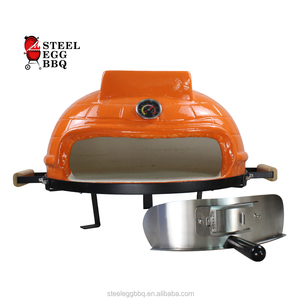 SEB KAMADO/acciaio <span class=keywords><strong>BBQ</strong></span> 21 pollici da tavolo in legno cotto portatile all'aperto carbone Terracotta ceramica forno per Pizza - Product Image 2