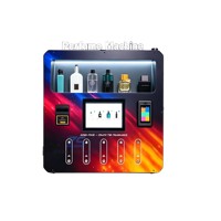 Distributeur automatique de parfum avec éclairage LED, paiement par carte de crédit et espèces, fonction SDK, Wi-Fi activé, recharge de parfum