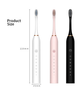 USB Rechargeable Ultrasonic <strong>Electric</strong> <strong>Toothbrush</strong> Adults Portable Travel Sonic <strong>Toothbrush</strong> 4 Brush Heads With 6 Operating Modes - Product Image 6