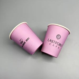แก้วกาแฟกระดาษแบบใช้ครั้งเดียวพร้อมฝาปิด พกพาสะดวก - Product Image 6