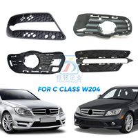 Pour Mercedes Benz W204 Cache de phare antibrouillard Noir Accessoires C 2048850053