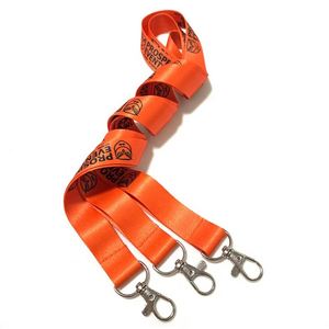 <b>Custom</b> Logo Dye Sublimation Blank Polyester <b>Keychain</b> Lanyard Cheap Printed Neck Lanyard Strap - Product Image 3