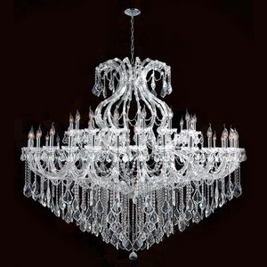 Lustre en cristal classique Maria <span class=keywords><strong>Teresa</strong></span> K9 pour plafonnier à bougie de mariage - Product Image 5
