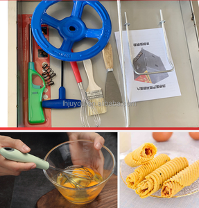 Bâton de gaufrette populaire chaud faisant la machine Chauffage au gaz Cône de crème glacée gaufre biscuit faisant la machine rouleau d'oeuf gaufrier machine - Product Image 6