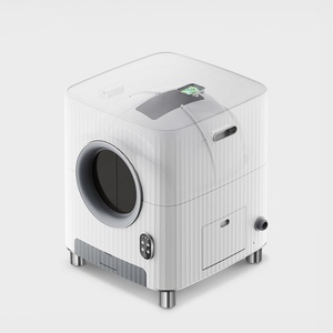 Aislamiento de olores de bajo ruido Todas las estaciones Diseño especial Big Smart Eco-Friendly 20L ABS Arena para gatos Caja automática Autolimpieza - Product Image 4