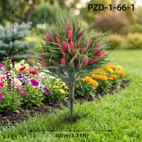 Arbre artificiel, fausse herbe, plante, haie, piquet de sol pour aménagement extérieur, jardin, cour, terrasse, hôtel, centre commercial, verdure