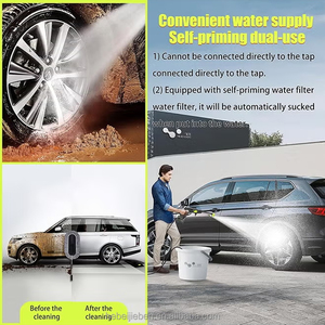Kit de Herramientas Automotrices Multifunción Eléctrico Inalámbrico Recargable de Alta Potencia, <span class=keywords><strong>Pistola</strong></span> de Lavado de Autos - Product Image 6