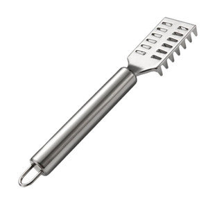 Stainless Steel Fish Scaler Square Head Heavy Duty Seafood Tool For Kitchen Use - Product Image 2
