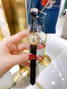 Reloj de Lujo para Mujer 2026, Esfera Redonda con Cristales, Correa de Cuero Genuino, Movimiento Mecánico, Alta Calidad, Estilo Cartieres - Product Image 3