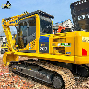 Prix de gros Vente directe d'usine Machine à creuser de 20 tonnes prête à expédier Pelle hydraulique d'occasion Komatsu 200-8 d'occasion - Product Image 5