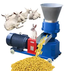 Machine à granulés pour lapins machines de traitement à bas prix machine à granulés d'aliments pour animaux vivants