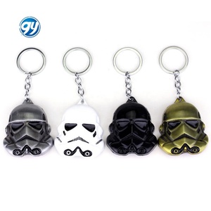 GY Vente directe d'usine Film personnalisé Starwars <span class=keywords><strong>Yoda</strong></span> <span class=keywords><strong>Mandalorian</strong></span> Ouvre-bouteille de bière Porte-clés Autres porte-clés - Product Image 3