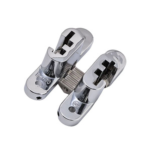 Zinc Alloy Concealed Hinge B-R45 B-R70 Flush Mount Furniture Hinge Industrial Design Durable - Product Image 1