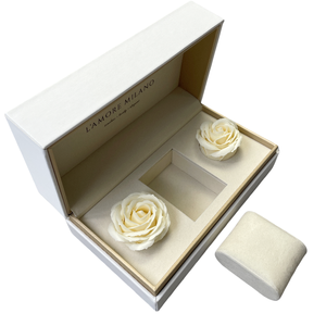 Scatola Regalo di Lusso per Orologi con Rose Conservate, Confezione Romantica per San Valentino, Scatola per Gioielli da Donna - Product Image 4