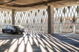 Panneau de mur-rideau en aluminium, surface miroir, contemporain, revêtement de façade 3D, anti-corrosion, décoration extérieure de bâtiment - Product Image 5