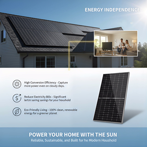 Módulo Solar Monocristalino Ginza All Black de 650W, IP65, Híbrido, Conexión CAN, para Montaje en Pared Residencial, Alta Calidad - Product Image 2