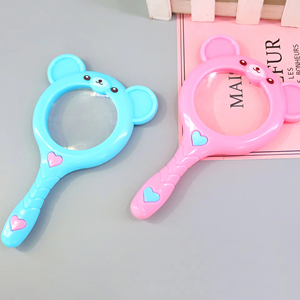 Loupe de dessin animé portable 60mm pour enfants en plastique coloré pour l'éducation des enfants - Product Image 4
