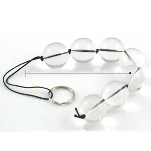 Glazen Anale Kralen Vagina Bal String Butt Plug Crystal Dildo Penis Volwassen Seksspeeltjes Voor Homo Vrouwen Mannen Masturberen - Product Image 1