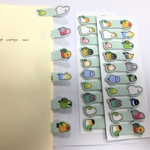 Khuyến Mại Số Lượng Lớn Giá Rẻ Trẻ Em Mini Kawaii Văn Phòng Phẩm Màu Sắc Tươi Sáng Dễ Thương Phim Hoạt Hình Giấy Đánh Dấu Ghi Chú Dính Nó Bài Nhắc Nhở Ghi Chú - Product Image 2