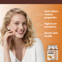 Formule Curcuma Gingembre Vitahealthy, adaptée aux compléments alimentaires sous forme de gommes et aux mélanges nutritionnels fonctionnels, Gommes au curcuma et au gingembre
