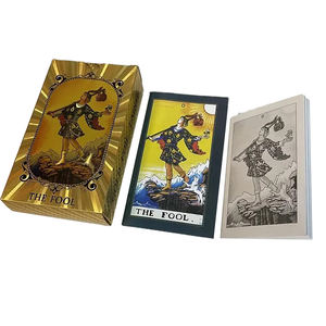 Venta al por mayor de fábrica: Baraja de cartas del <span class=keywords><strong>Tarot</strong></span> de los Ojos Amarillos del Ciego, con temática única - Product Image 2