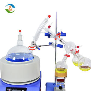 Distillation à court trajet sous vide <span class=keywords><strong>de</strong></span> laboratoire 2l 5l 10l 20l pour l'extraction - Product Image 6